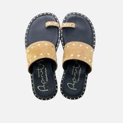 Sahara velour flip-flop sandals | Eli 1957