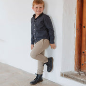 Classic Boot Chopped Navy Pal Sibaritas | Eli 1957