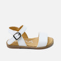 White Tania Papanatas sandals | Eli 1957