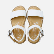 White Tania Papanatas sandals | Eli 1957