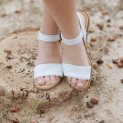 White Tania Papanatas sandals | Eli 1957