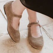 Merceditas Grosgrain Suede Alpaca Papanatas | Eli 1957