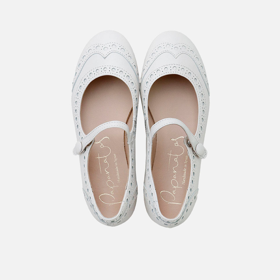 Merceditas Wingtip leather alfa salinas Papanatas | Eli 1957