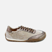 Elisoft velvet taupe barefoot slippers | Eli 1957