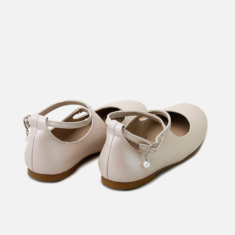 Skin Papanatas Pearl Crisscross Ballerinas | Eli 1957