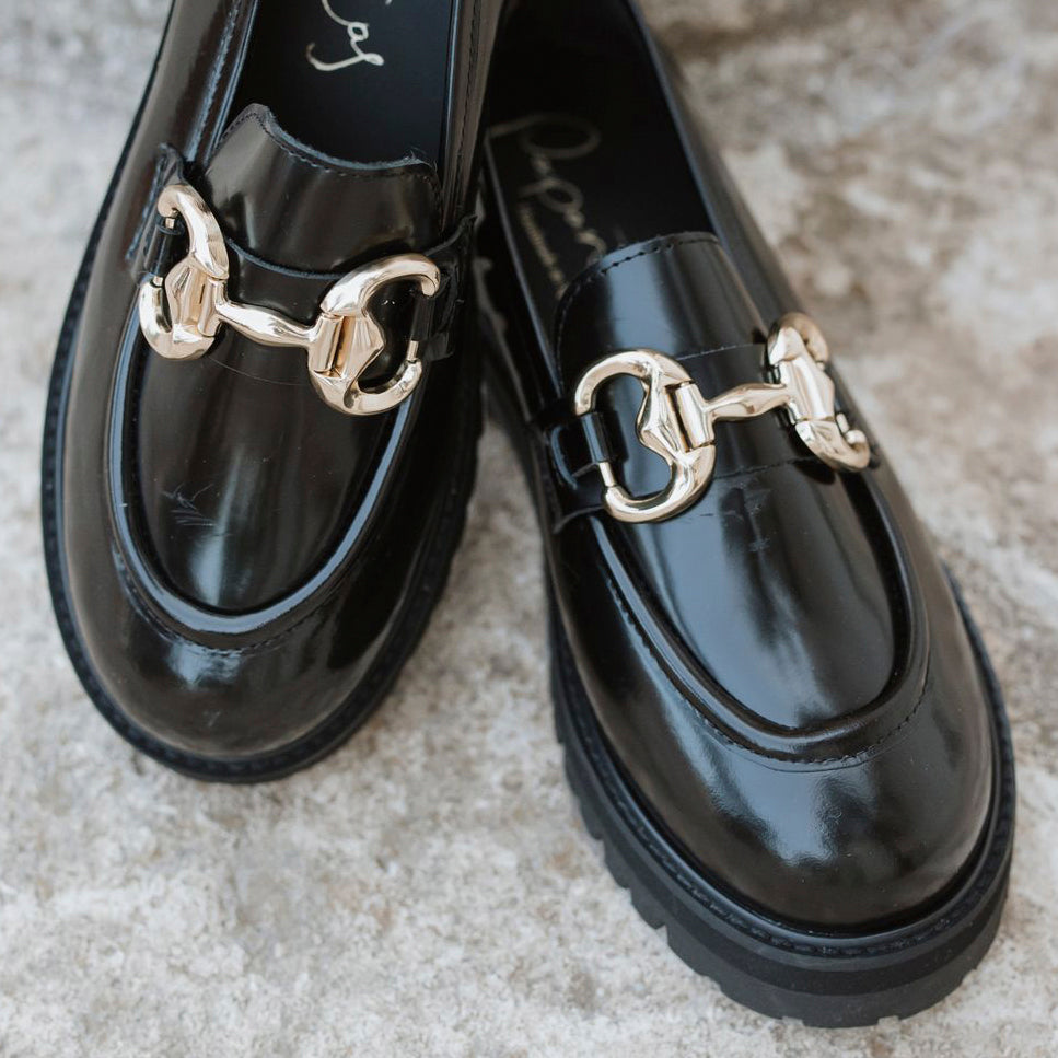 Track Flat Stirrup Loafers | Eli 1957