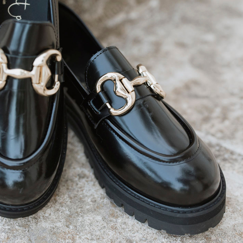 Track Flat Stirrup Loafers | Eli 1957