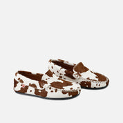 Sibaritas Kiowa Animal Print Leather Loafers | Eli 1957