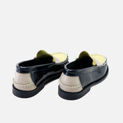 Mocasines Castellanos azules y pomelo Sibaritas | Eli 1957