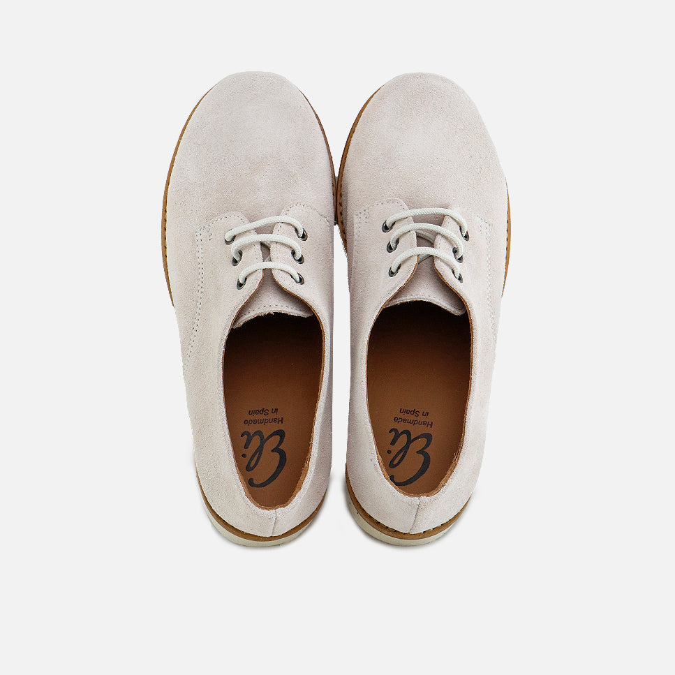 Bluchers comunion piel beig Sibaritas | Eli 1957