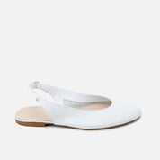 Bailarinas Destalonadas piel blanca Papanatas | Eli 1957