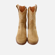 Eli embroidered suede leather country boots | Eli 1957