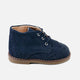 Blue English leather chopped boot | Eli 1957
