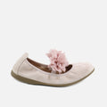 Elibasic Pink Suede Ballerinas | Eli 1957
