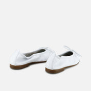 Bailarinas Blanco Elástico Papanatas | Eli 1957