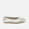 Soft Ballerinas with Gold Bow by Eli 1957