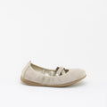 Taupe Suede Crystal Ballerinas | Eli 1957