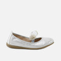 Elibasic Silver Flower Ballerinas | Eli 1957