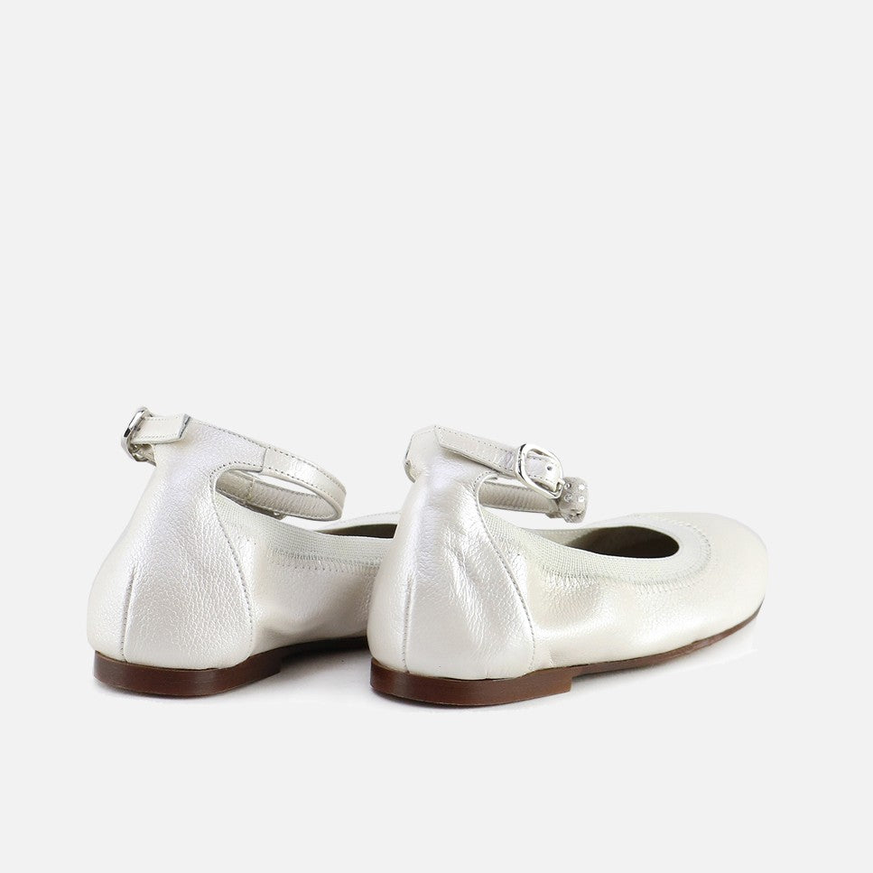 BALLERINE CON FIOCCO BEIGE PAPANATAS