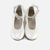 BALLERINE CON FIOCCO BEIGE PAPANATAS