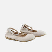 Dune Elibasic Suede Pearl Ballerinas | Eli 1957