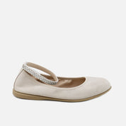 Dune Elibasic Suede Pearl Ballerinas | Eli 1957