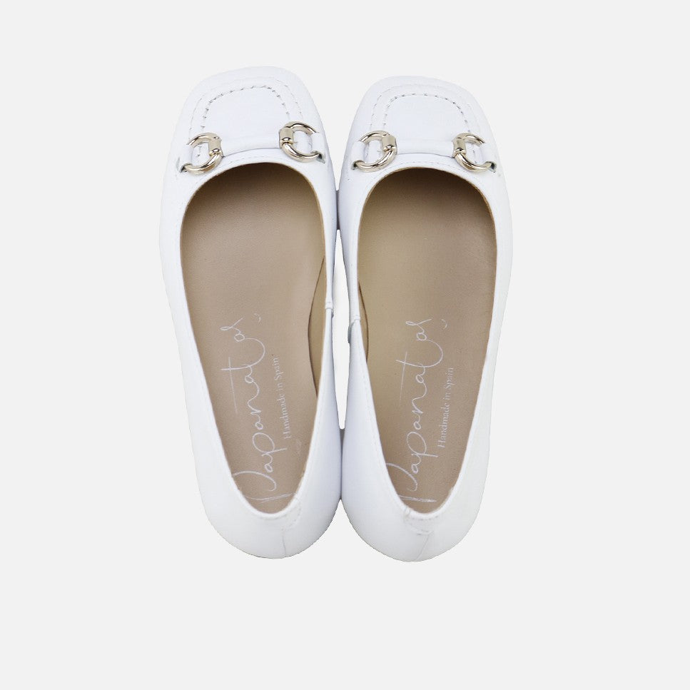 BALLERINE IN PELLE STILE PAPANATAS