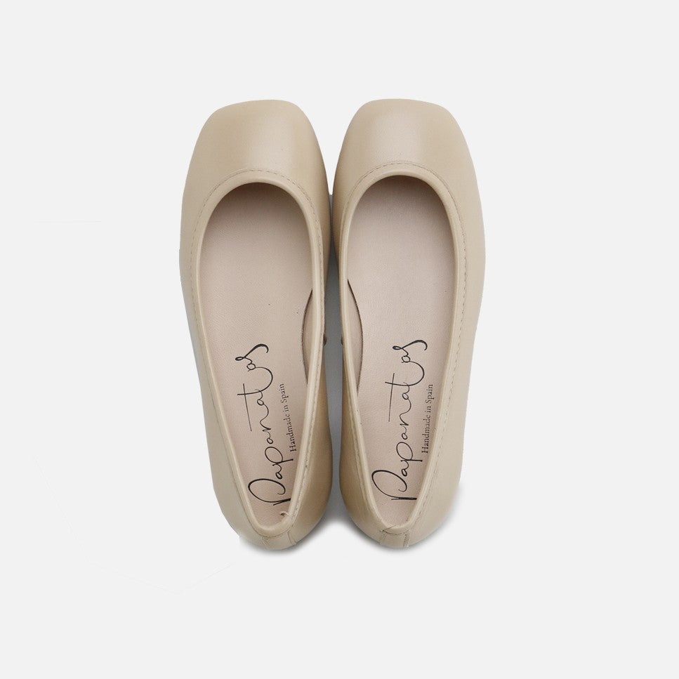 Bailarinas Punta Cuadrada Vison Papanatas | Eli 1957