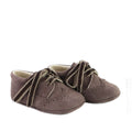 Chestnut Cute Suede Baby Blucher | Eli 1957