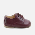 Cute First Steps Classic Bordeaux Bluchers | Eli 1957