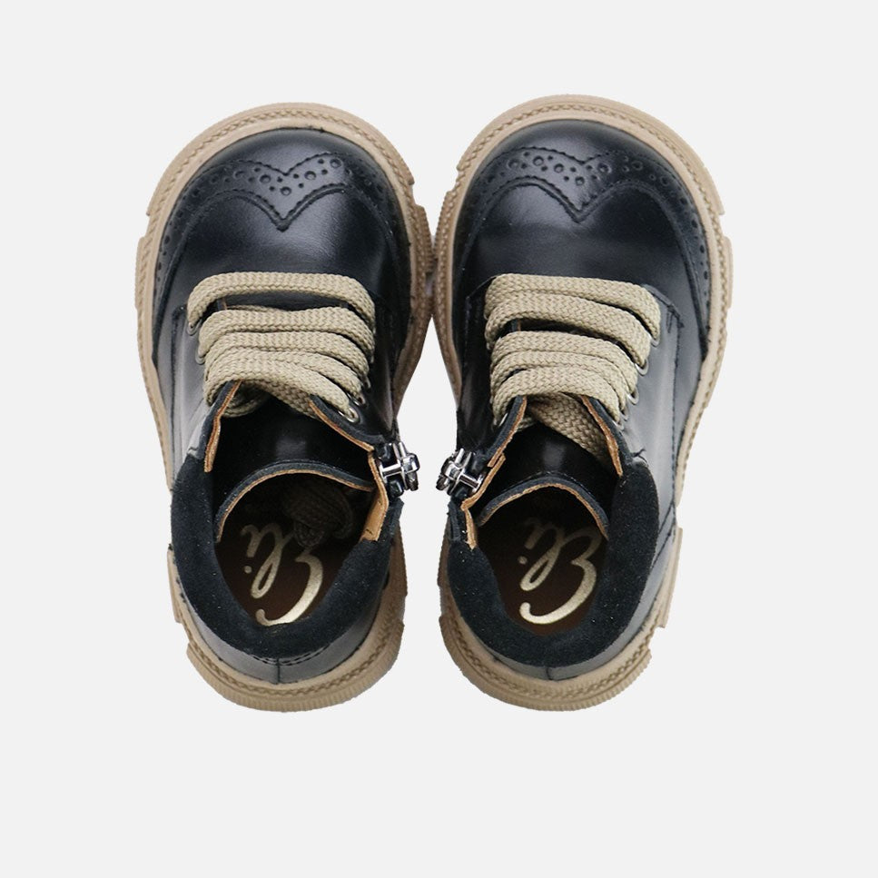 Classic Black Chopped Boot by Pal Sibaritas | Eli 1957