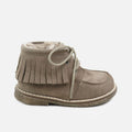 Brown Suede Fringed Boot by Pal Sibaritas | Eli 1957