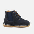 Sibaritas Navy Chopped Boot | Eli 1957