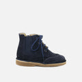 Sibaritas Navy Blue Split Suede Boot | Eli 1957