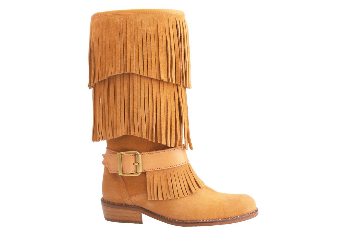 Suede Boot with Fringes | Eli 1957