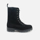 Sibaritas Black Suede Lace-Up Boots | Eli 1957