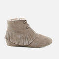 Bitter Fringed Walnut Papanatas Ankle Boots | Eli 1957