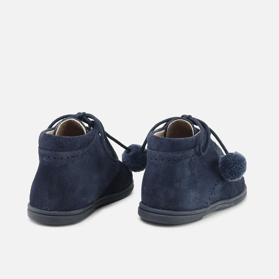 Cute Navy First Steps Tassel Boot | Eli 1957