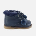 Navy Fur Boot Cute Cucada | Eli 1957