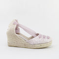 Embroidered Wedges with Ribbons | Eli 1957