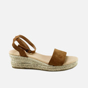 Jute Cognac Papanatas Wedges | Eli 1957