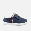 Washable Velcro Sports Shoes Navy/White Fiftysev | Eli 1957