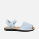 Menorcan sandals in light blue suede, Elibasic | Eli 1957