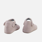 Cute Pink Suede Baby Mary Janes | Eli 1957