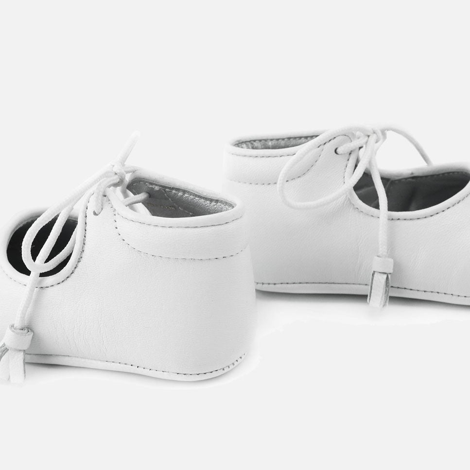 Merceditas Borlas Bebé Blanco | Eli 1957 - Eli 1957 | Shoes from Spain