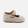 Cute First Steps Sheepskin Mary Janes | Eli 1957
