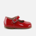 Cute Red Patent Leather Mary Janes First Steps | Eli 1957