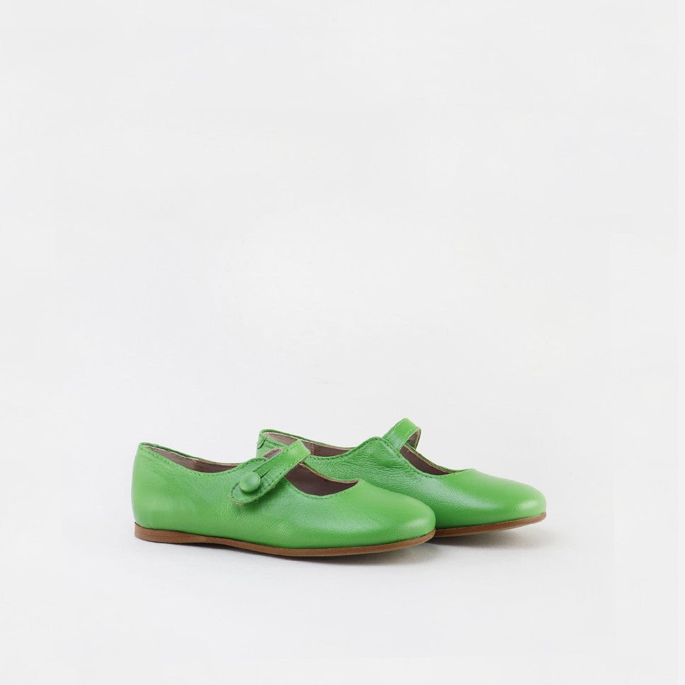 Merceditas Clásica Botón Verde | Eli 1957 - Eli 1957 | Shoes from Spain