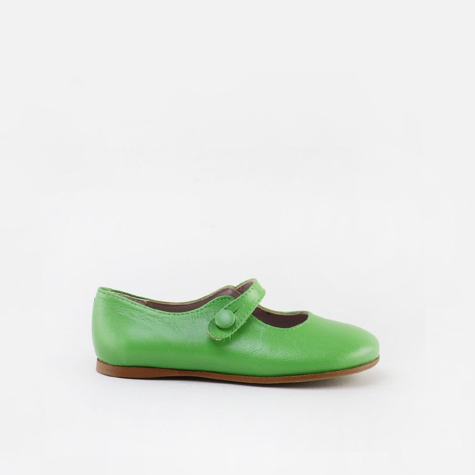 Merceditas Clásica Botón Verde | Eli 1957 - Eli 1957 | Shoes from Spain