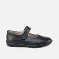 Black School Mary Janes with Hook-and-Loop Closure | Eli 1957